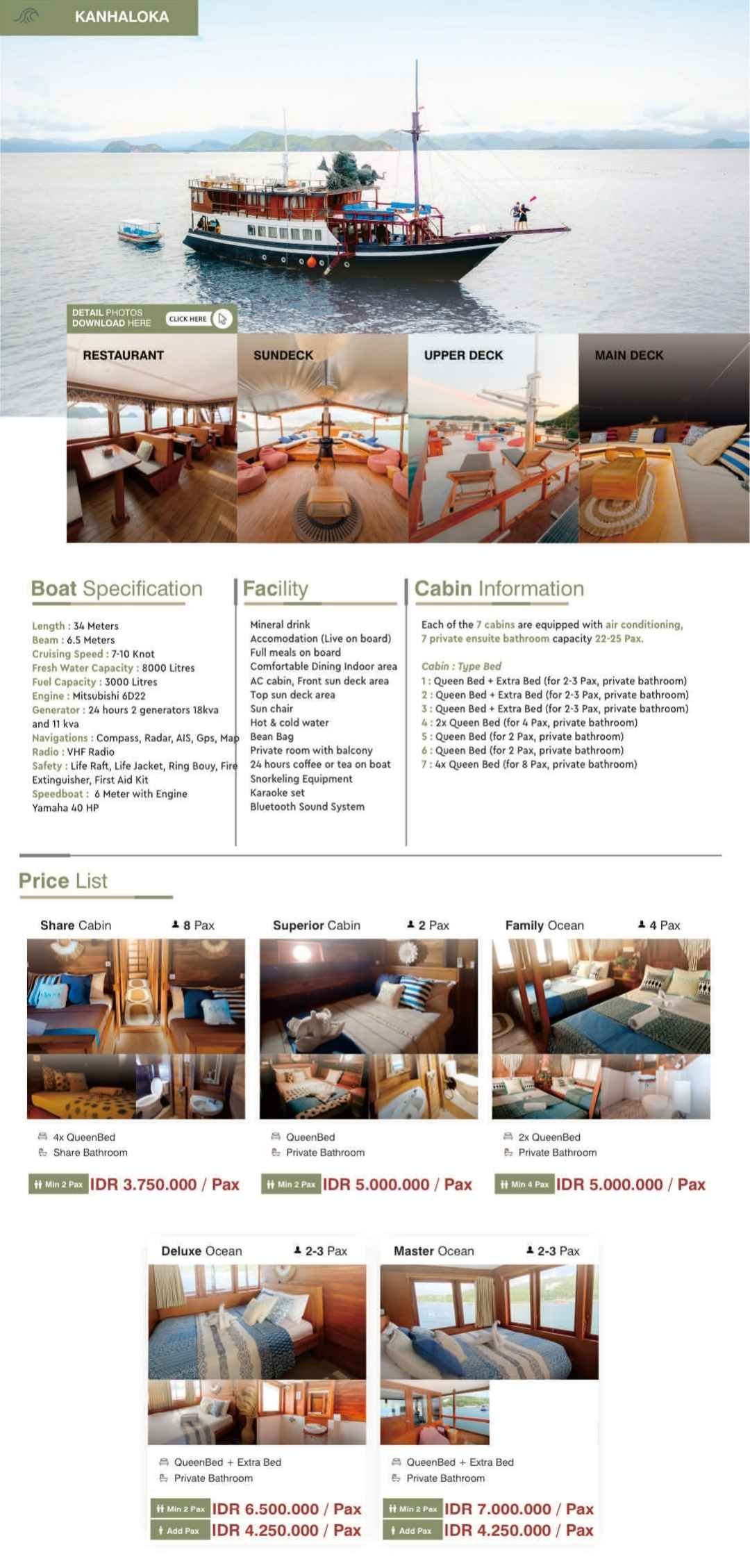 flayer open trip 3d/2n komodo island tour