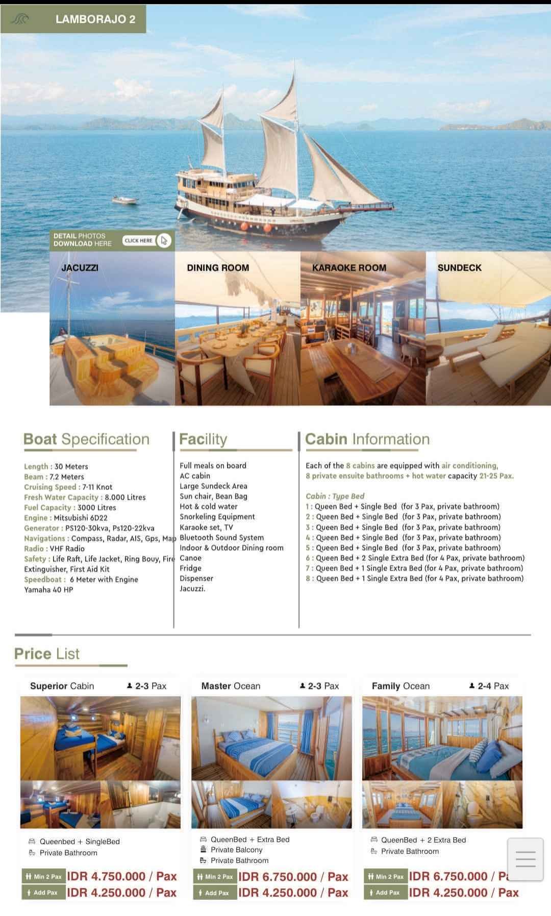 flayer open trip 3d/2n komodo island tour