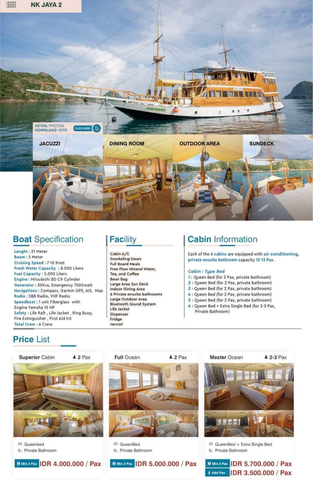 flayer open trip 3d/2n komodo island tour