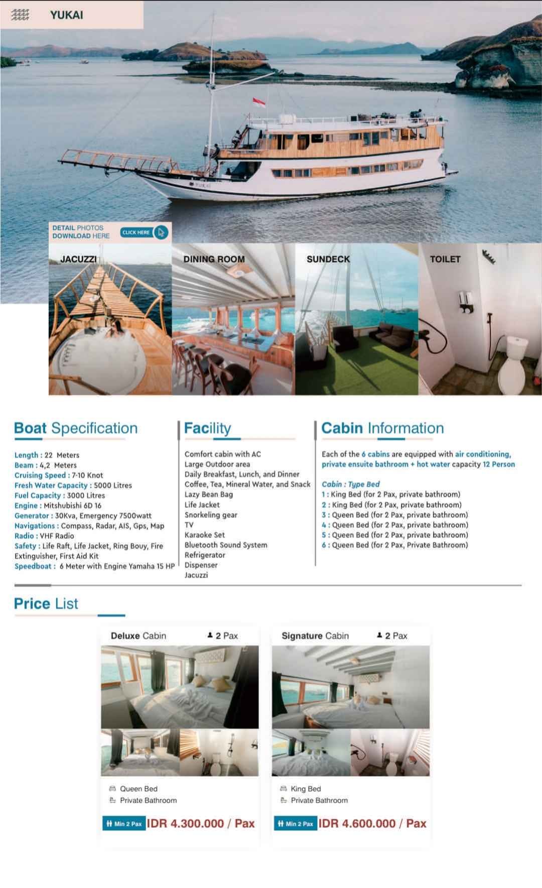 flayer open trip 3d/2n komodo island tour