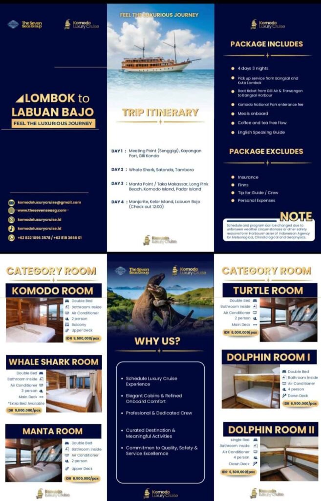 Komodo tour from lombok