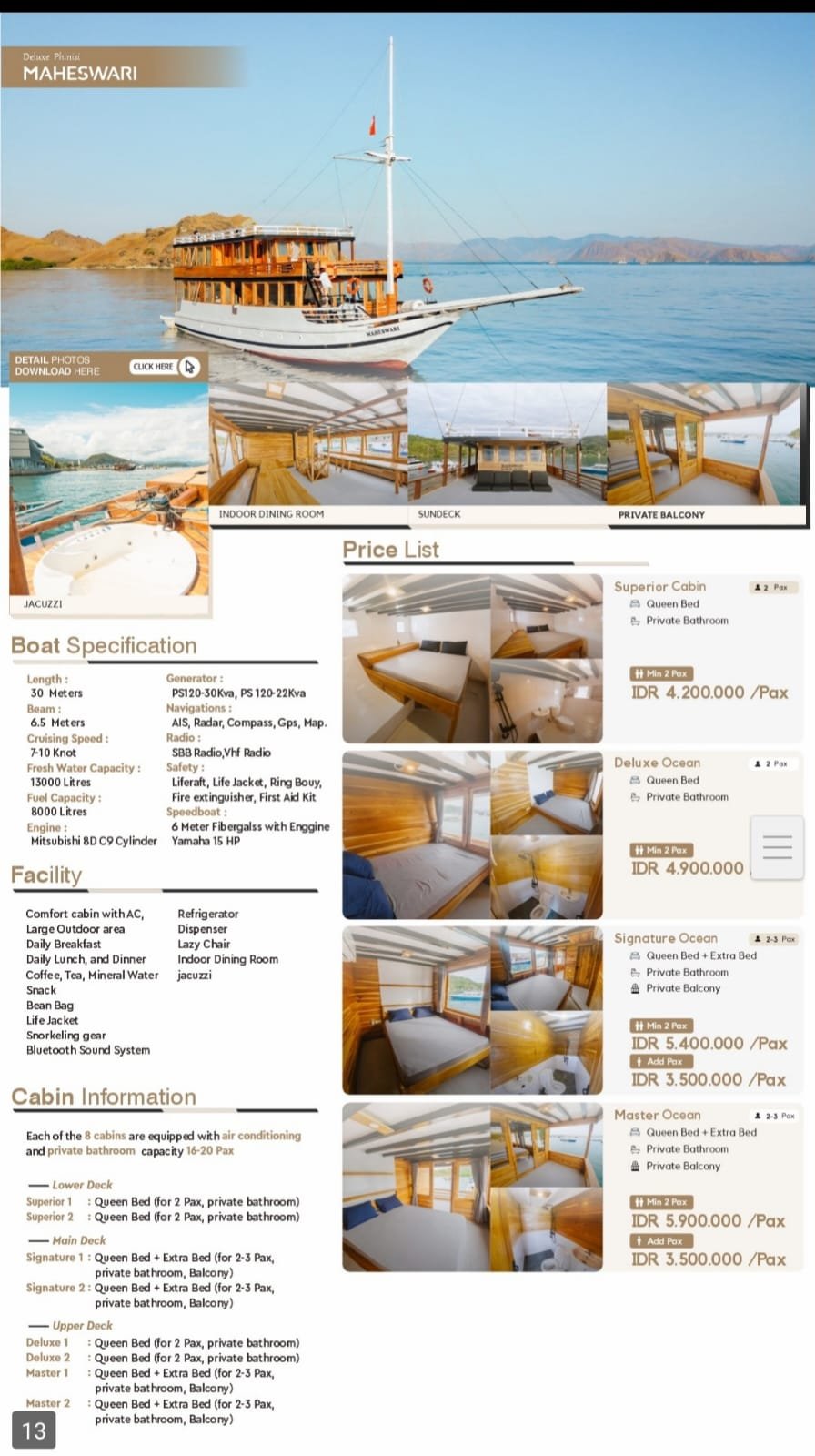 package 3d2n komodo tour