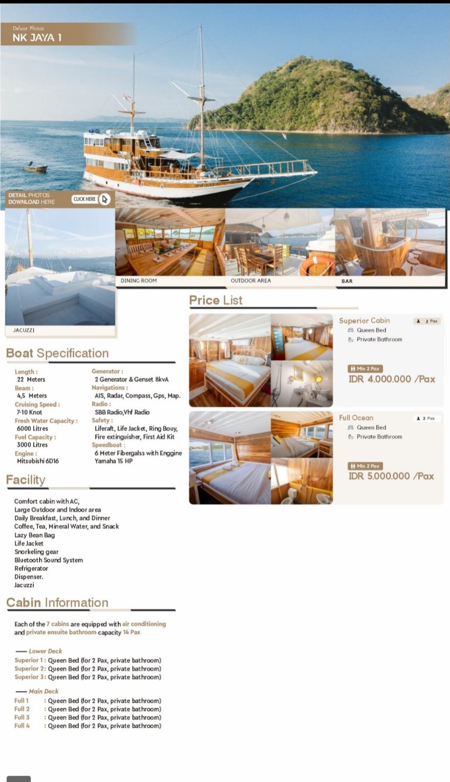 package 3d2n komodo tour