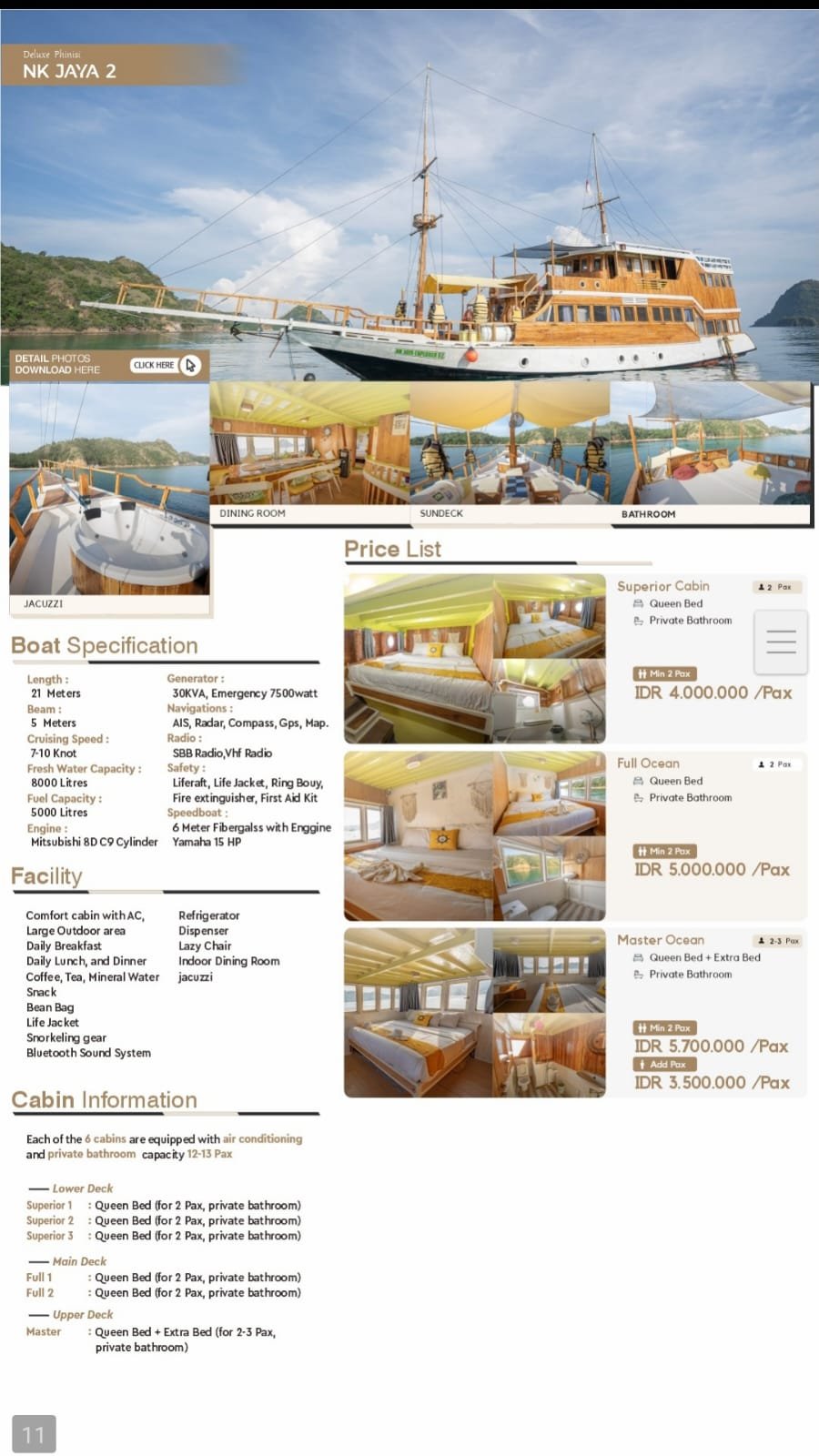 package 3d2n komodo tour