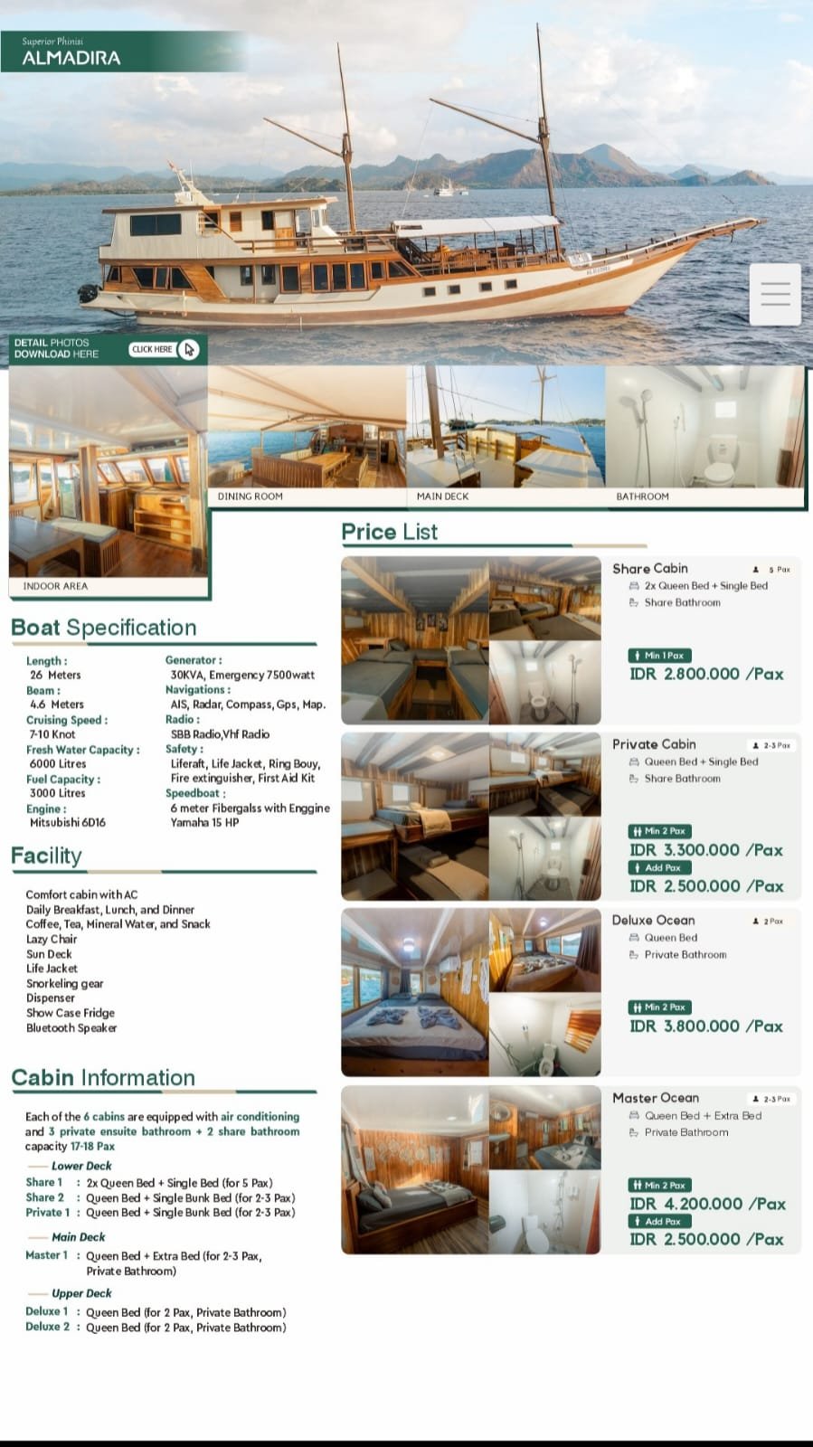 package 3d2n komodo tour