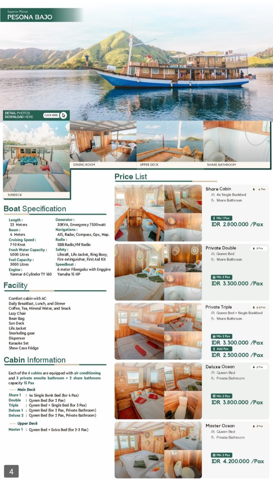 package 3d2n komodo tour