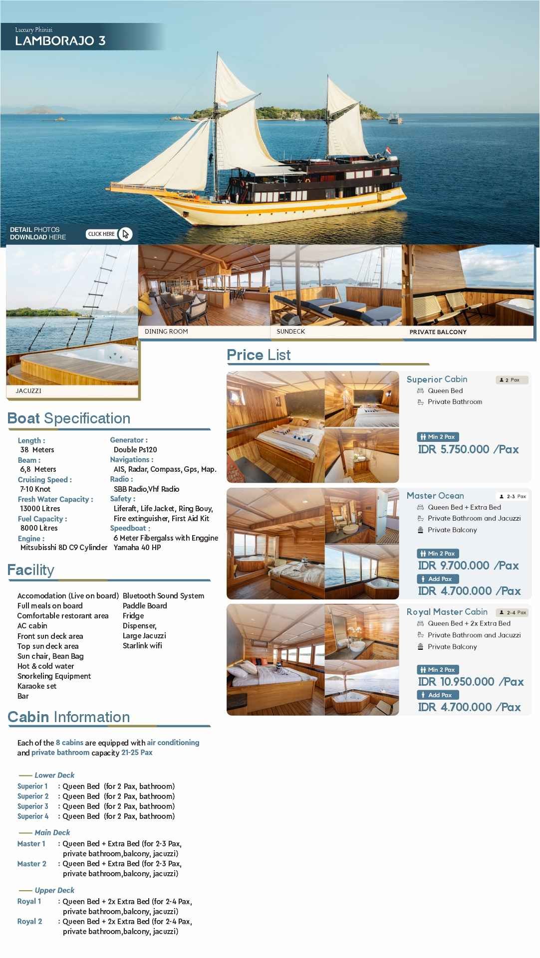 flayer open trip 3d/2n komodo island tour