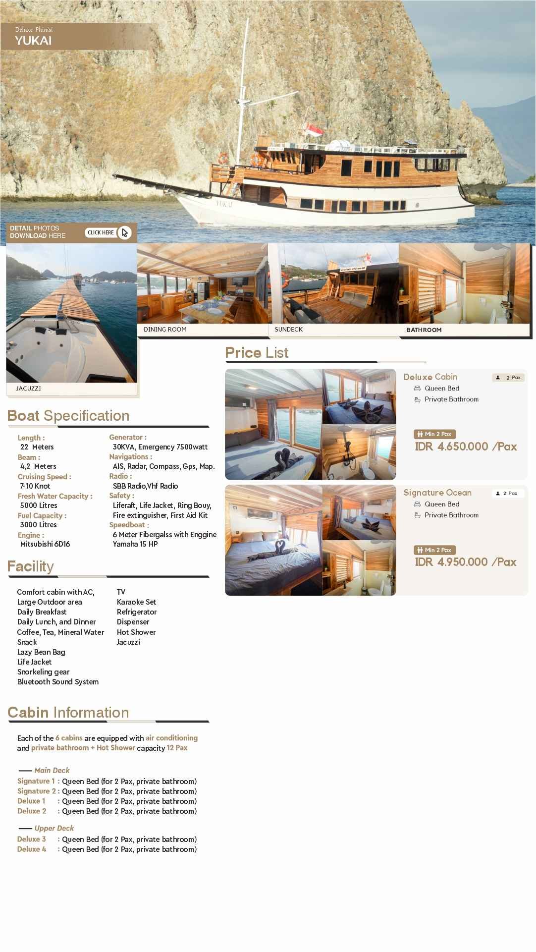 flayer open trip 3d/2n komodo island tour