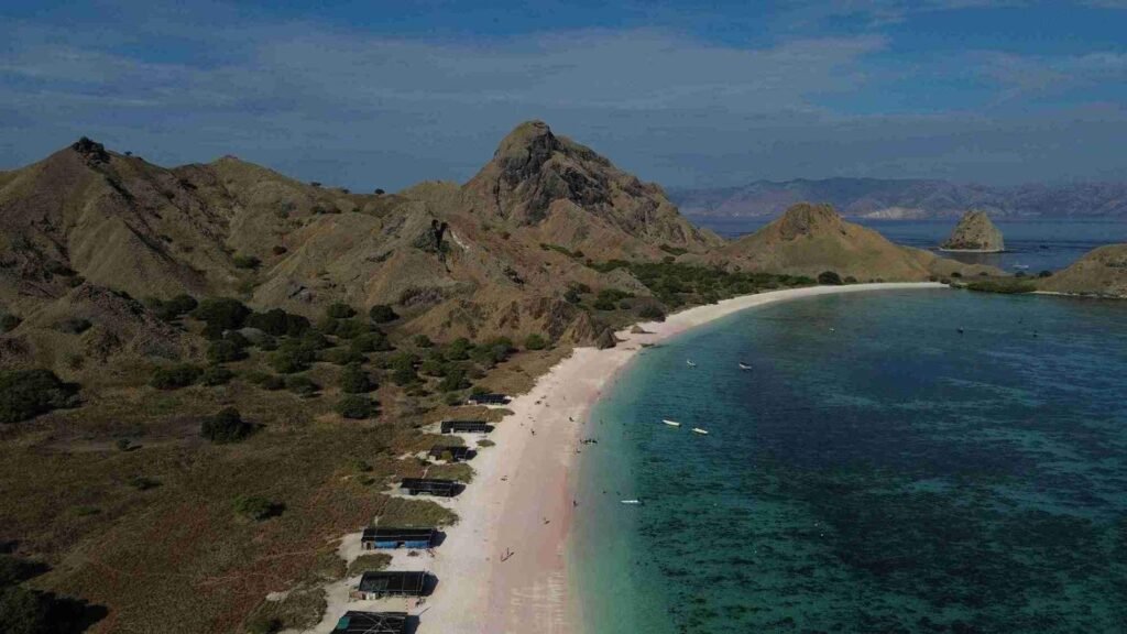 pink beach